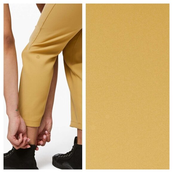 Lululemon On The Fly Pant *Woven 28" Inseam Sz 8 Vintage Gold - Picture 3 of 16